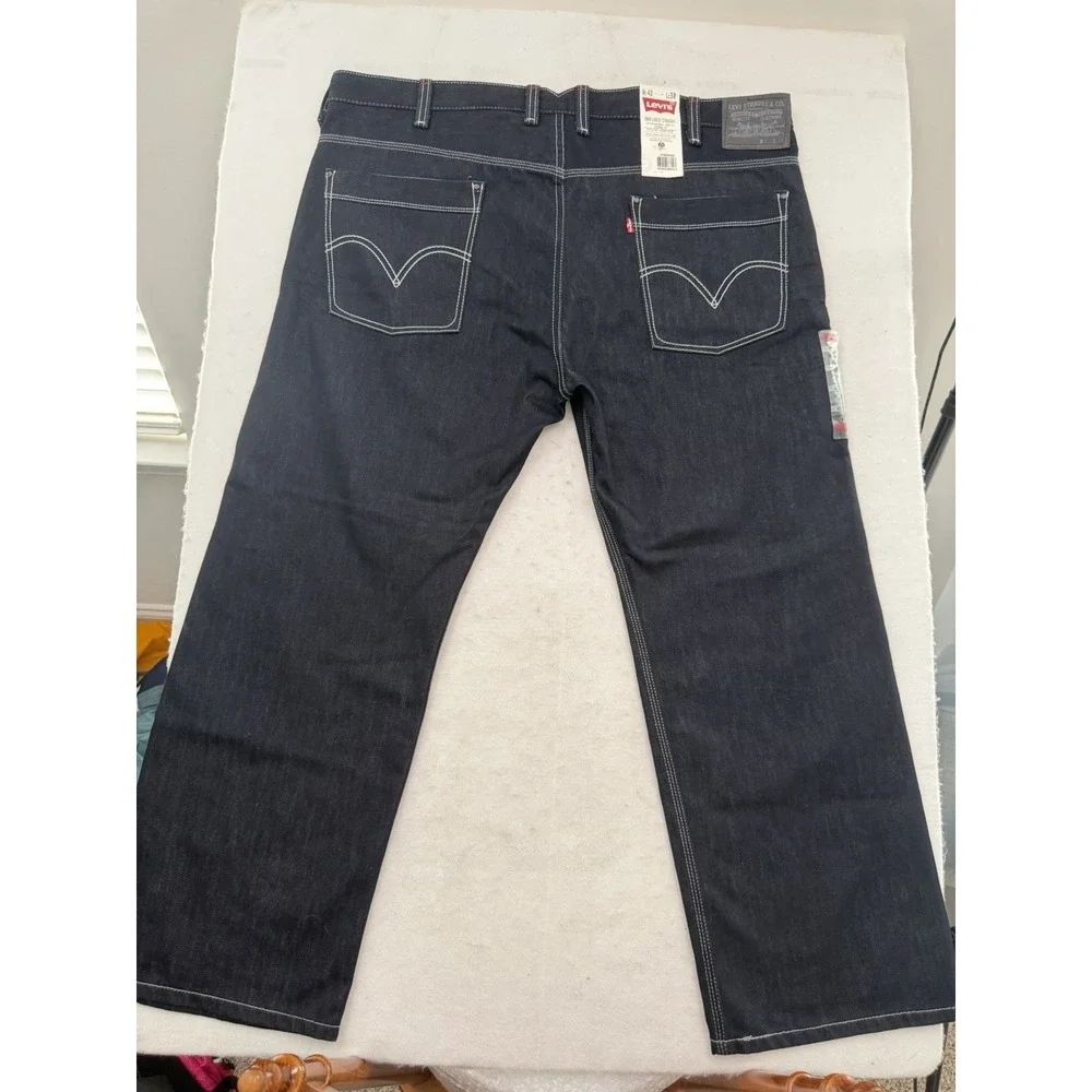 Levi's Men's 569 Loose Straight Jean Dark Blue 42x30‎ 475690003 NEW WITH TAGS